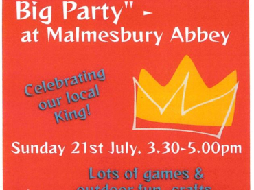 The King's Big Party at Malmesbury Abbey